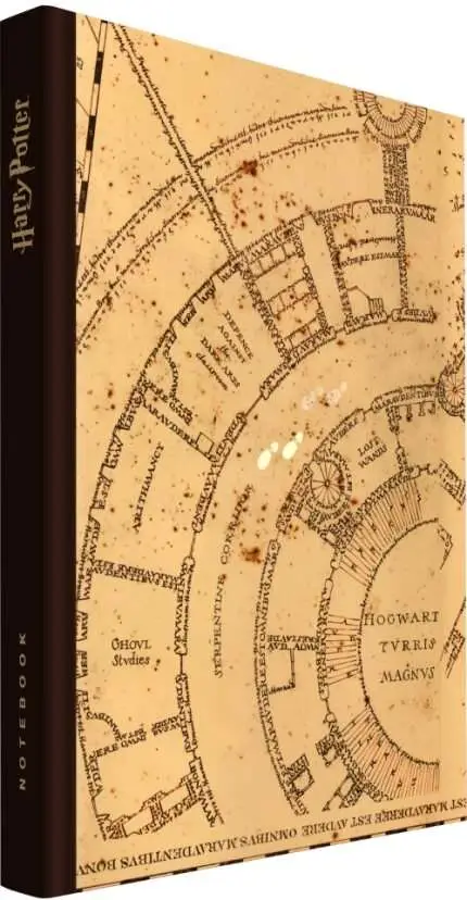 Quaderno Harry Potter Marauder Map Light-up DS Modellismo Quaderno Harry Potter Marauder Map Light-up
