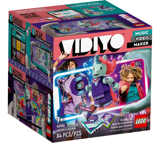 43106 Vidiyo Unicorn DJ Beatbox DS Modellismo 43106 Vidiyo Unicorn Dj Beatbox LEGO
