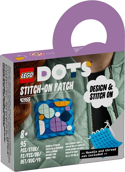 41955 Dots Patch Cucibile DS Modellismo 41955 Dots Patch Cucibile LEGO