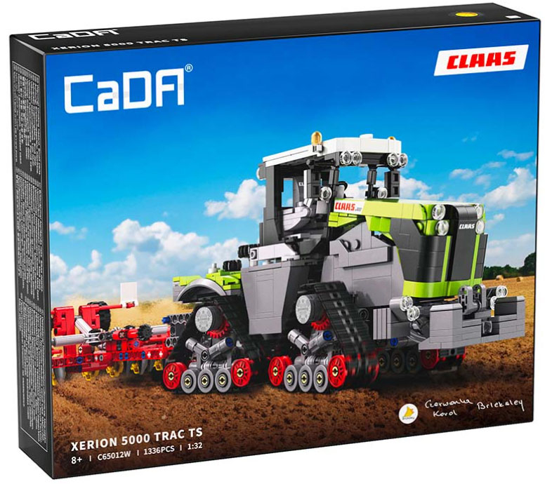 Cada Claas Xerion 5000 Trac Ts - 1336pcs DS Modellismo Cada Claas Xerion 5000 Trac Ts 1336pcs