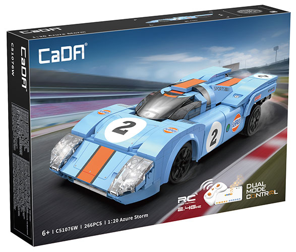 Cada RC Azure Storm 131 - 266pcs DS Modellismo Cada RC Azure Storm 131 266pcs