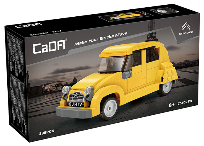 Cada Citroen 2CV - 298pcs DS Modellismo Cada Citroen 2CV 298pcs