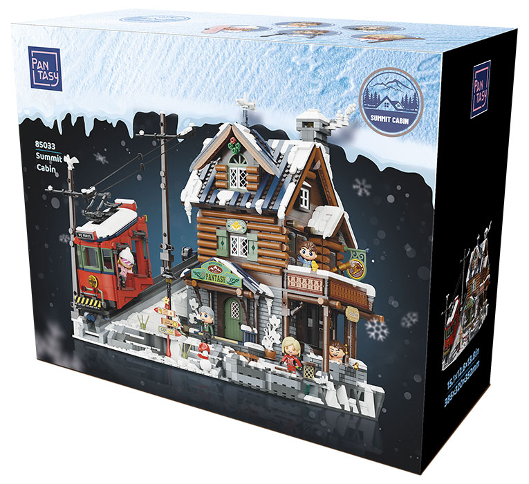 Pantasy 85033 Edifici Modulari La Baita di Montagna DS Modellismo Pantasy 85033 Edifici Modulari La Baita