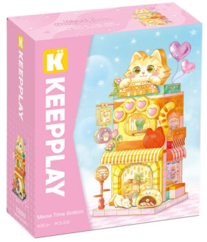 Keeppley City Corner Negozio per Gatti Meow