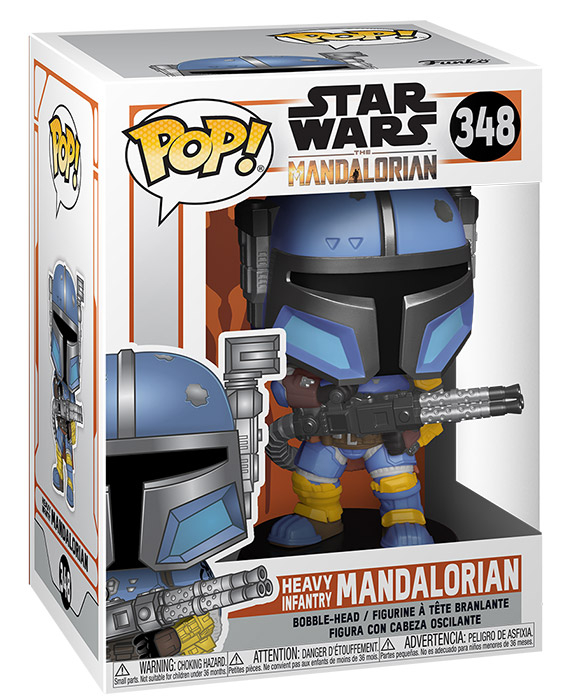 Funko POP Star Wars The Mandalorian Heavy Mandalorian 348 DS Modellismo Funko POP Star Wars Mandalorian Heavy