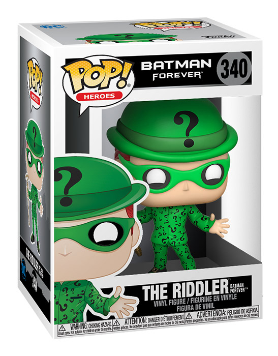 Funko POP Batman Forever Enigmista 340 DS Modellismo Funko POP Batman Forever Enigmista