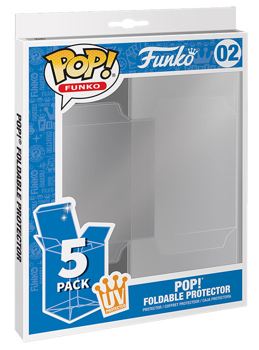 Funko Protector Foldable POP Protector 5pz DS Modellismo Funko Protector Foldable POP Protector 5pz