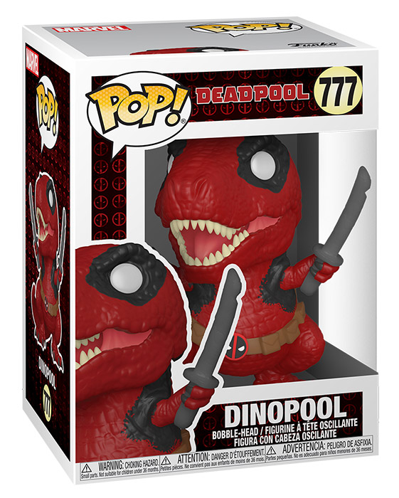 Funko POP Deadpool 30th Dinopool 777 DS Modellismo Funko POP Deadpool 30th Dinopool
