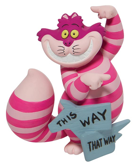 Alice nel Paese delle Meraviglie Gatto del Cheshire This Way That Way DS Modellismo Alice nel Paese delle Meraviglie Gatto