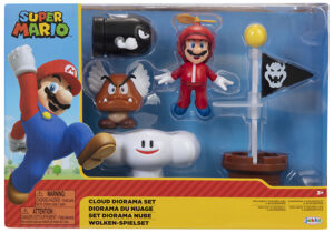 Super Mario Cloud Diorama 5pz Jakks Pacific