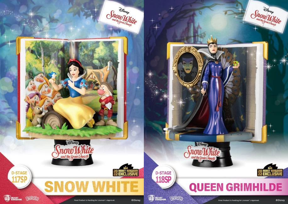 D-Stage Story Book Series Disney Biancaneve e The Evil Queen DS Modellismo D-Stage Story Book Disney Biancaneve e Evil