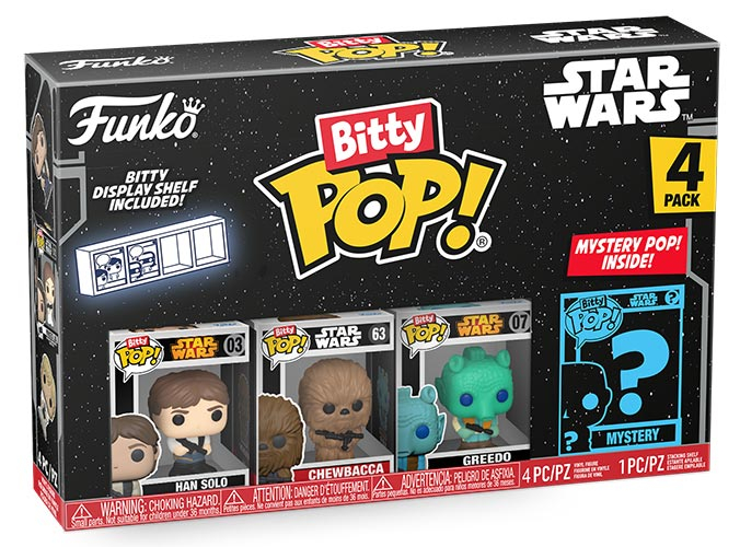 Funko Bitty POP 4 Pack Star Wars Han Solo DS Modellismo Funko Bitty POP Star Wars Han Solo