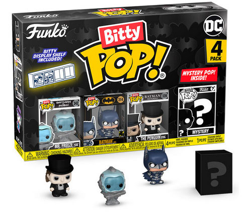 Funko Bitty POP 4 Pack Batman Mr. Freeze (Batman & Robin) DS Modellismo Funko Bitty POP Batman Mr. Freeze
