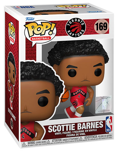 Funko POP NBA Toronto Raptors Scottie Barnes 169 DS Modellismo Funko POP Nba Toronto Raptors Scottie Barnes