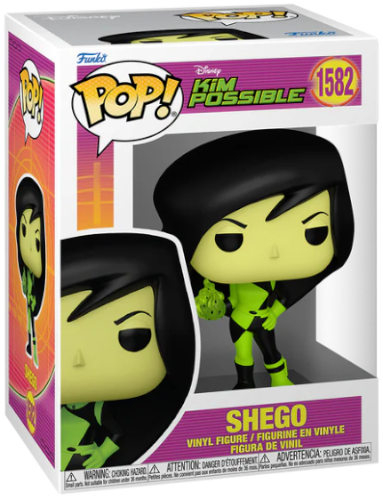 Funko POP Kim Possible Shego 1582 DS Modellismo Funko POP Kim Possible Shego