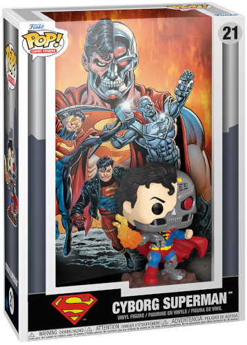 Funko Pops Comic Covers Superman Cyborg 21 DS Modellismo Funko Pops Comic Covers Superman Cyborg 21