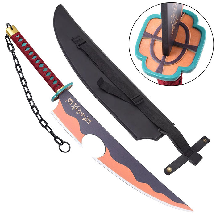 Spada Bamboo Demon Slayer Tengen Uzui DS Modellismo Spada Bamboo Demon Slayer Tengen Uzui Altri