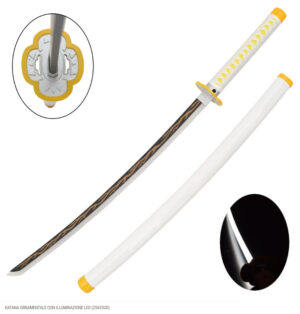 Katana Led Non Affilata Demon Slayer Zenitsu