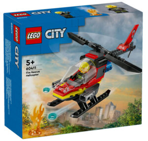 60411 City Fire Elicottero dei Pompieri LEGO