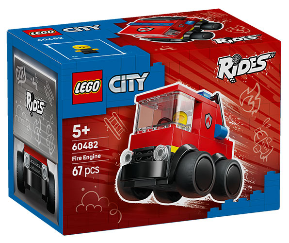 60482 City Veicoli - Autopompa DS Modellismo 60482 City Veicoli Autopompa LEGO