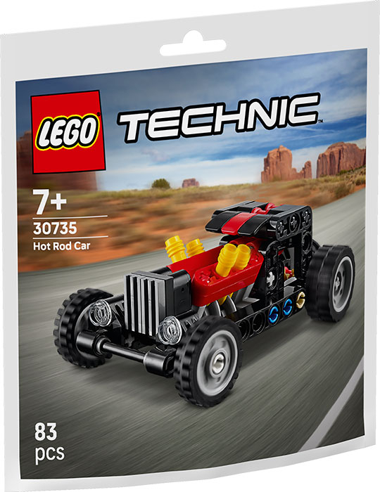 30735 Polybag Technic Hot Rod DS Modellismo 30735 Polybag Technic Hot Rod LEGO