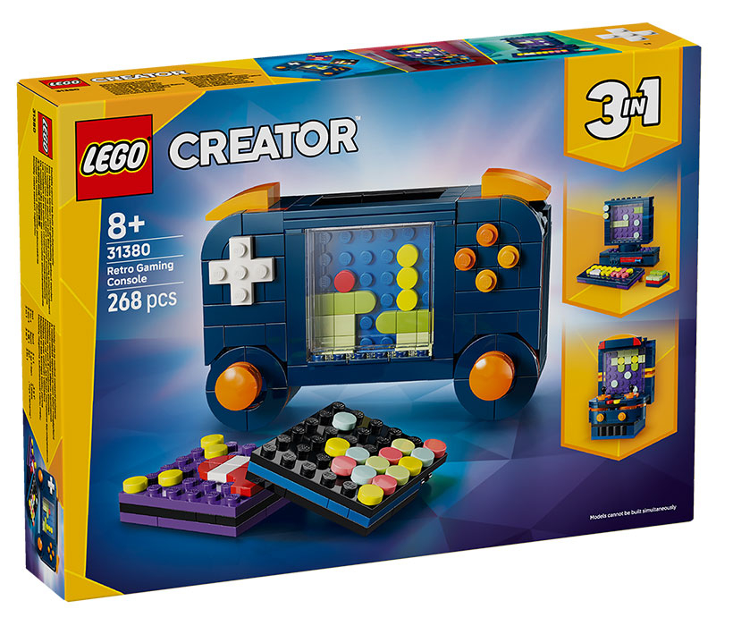 31380 Creator 3 in 1 Console di Gioco Retro DS Modellismo 31380 Creator 3 in 1 Console di Gioco Retro