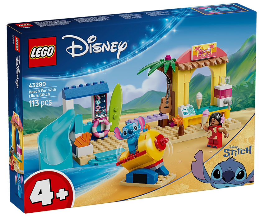 43280 Disney Stitch Divertimento in Spiaggia Lilo e Stitch DS Modellismo 43280 Disney Stitch Divertimento in Spiaggia
