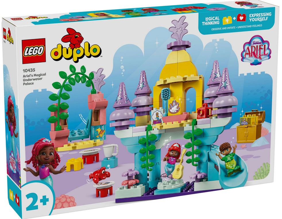 10435 Duplo Il Magico Palazzo Sottomarino di Ariel DS Modellismo 10435 Duplo Il Magico Palazzo Sottomarino