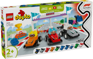 10445 Duplo Town Auto da Corsa e Piloti Team