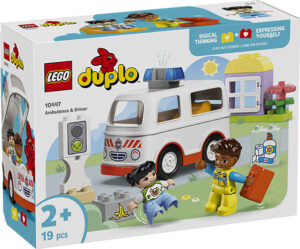 10447 Duplo Town Ambulanza e Autista LEGO