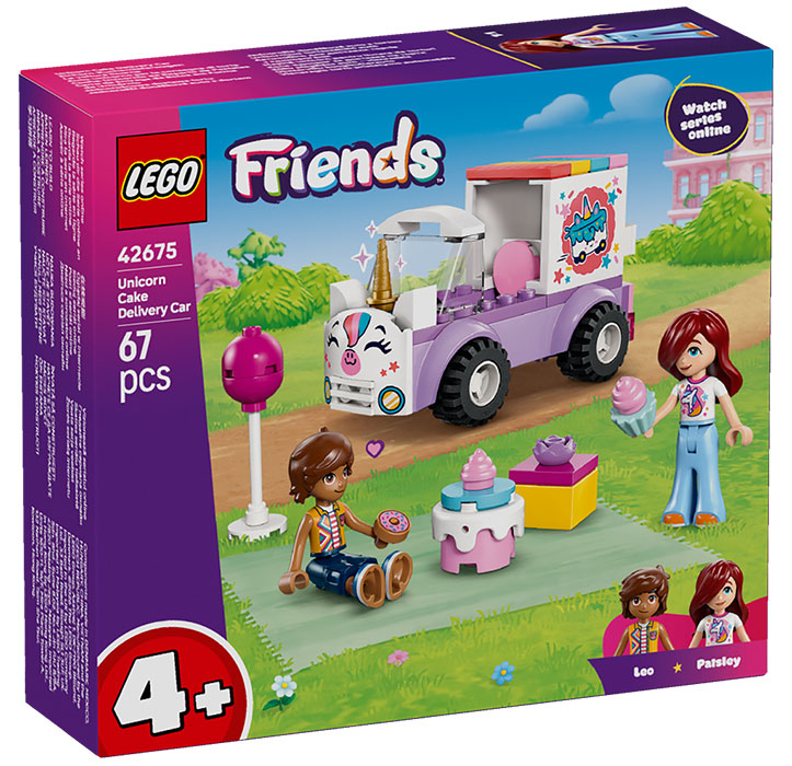 42675 Friends Auto-Unicorno per la Consegna di Torte DS Modellismo 42675 Friends Auto-Unicorno per la Consegna