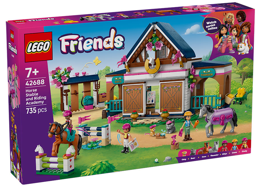 42688 Friends Scuderia e Accademia di Equitazione DS Modellismo 42688 Friends Scuderia e Accademia