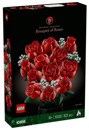 10328 Flowers Botanical Bouquet di Rose LEGO