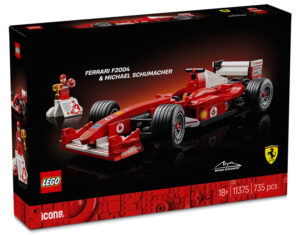 11375 Icons Ferrari F2004 e Michael