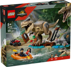 76975 Jurassic World Fuga sul Fiume