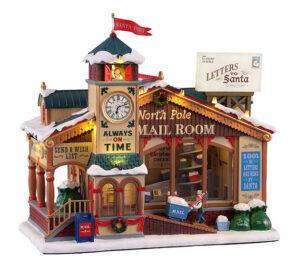 15733 Lemax North Pole Mail Room 4.5V Ad.
