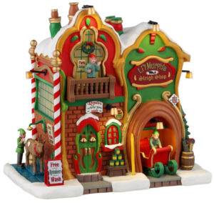 45264 Lemax Li'L Murph's Sleigh Shop (4.5V)