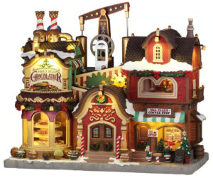 65521 Lemax Chocolatier & Coffee Shop 4.5V