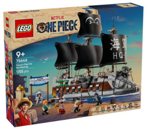 75646 One Piece La Nave da Guerra di Garp