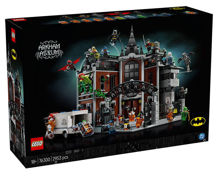 76300 DC Comics Batman Arkham Asylum Rare DS Modellismo 76300 Dc Comics Batman Arkham Asylum Rare