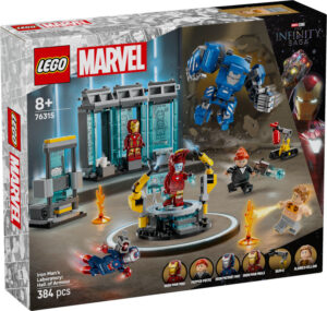 76315 Marvel Laboratorio di Iron Man: Sala