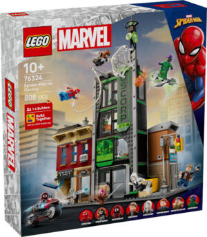 76324 Marvel Spider-Man contro Oscorp LEGO