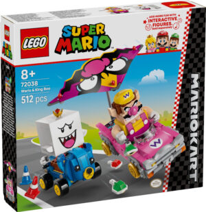 72038 Super Mario Kart Wario e Re Boo LEGO