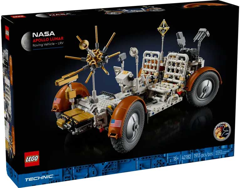 42182 Technic Rover Lunare NASA Apollo - Lrv DS Modellismo 42182 Technic Rover Lunare Nasa Apollo Lrv