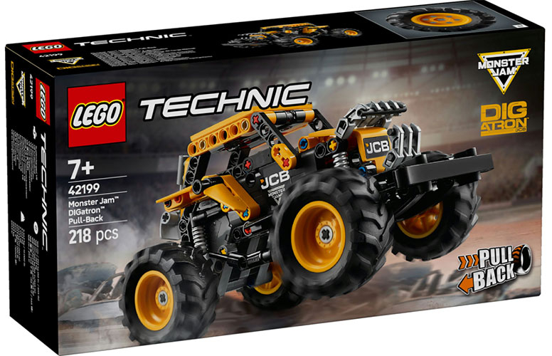 42199 Technic Pull-Back Monster Jam DIGatron DS Modellismo 42199 Technic Pull-Back Monster Jam DIGatron