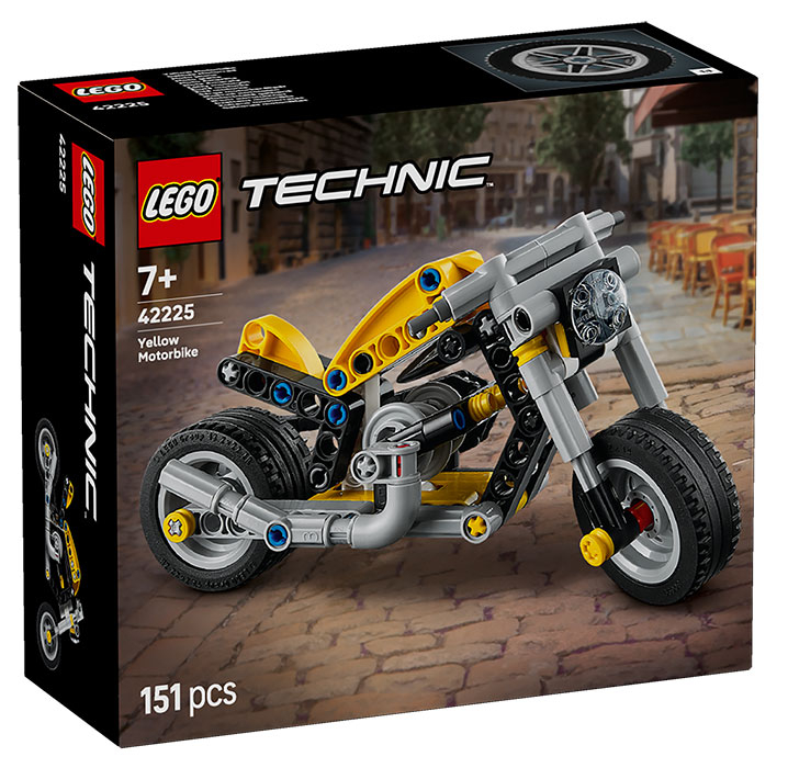 42225 Technic Moto Gialla DS Modellismo 42225 Technic Moto Gialla LEGO