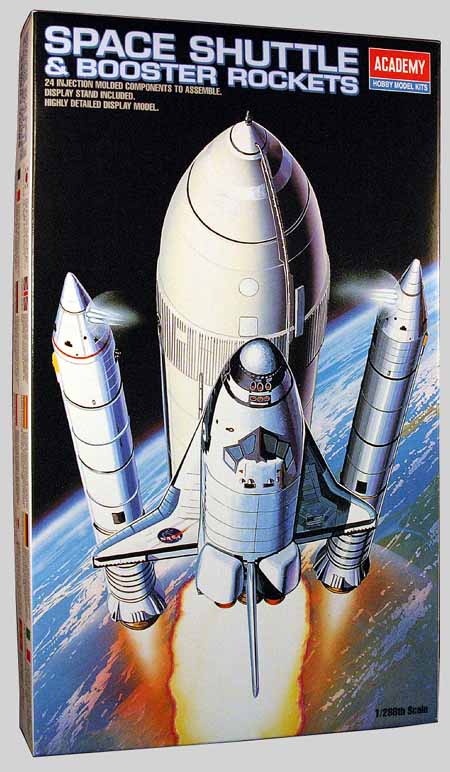1/288 Space Shuttle with Booster Rocket DS Modellismo Space Shuttle with Booster scala 1/288
