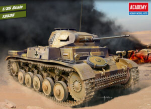 German Panzer II Ausf.F North scala 1/35