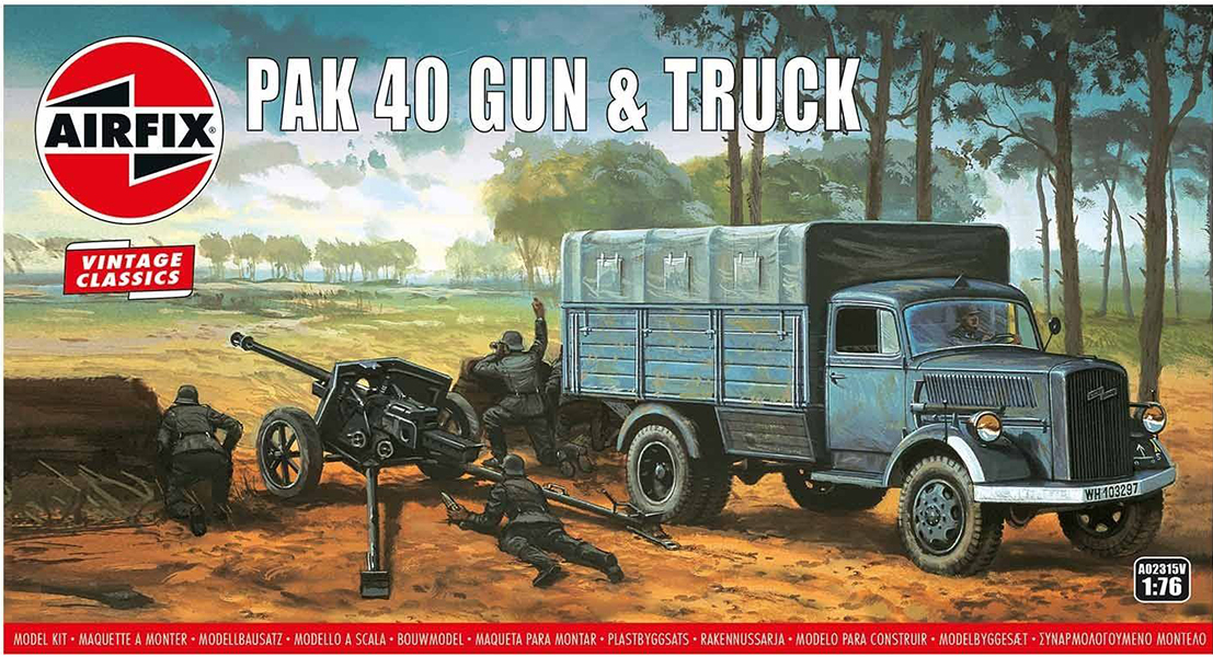 1/76 Vintage Classic: Opel Blitz e Pak 40 Gun DS Modellismo Vintage Classic: Opel Blitz e Pak scala OO