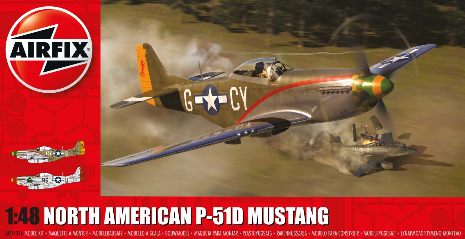 1/48 North American P-51D Mustang* DS Modellismo North American P-51D Mustang* scala 1/48